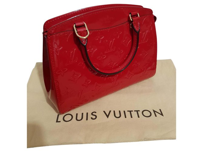 Louis Vuitton Brea Vermelho Cerâmico  ref.116275