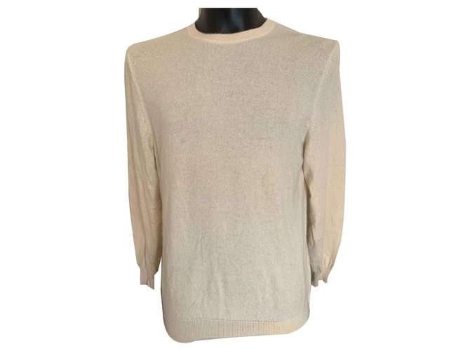 Autre Marque Sweaters Eggshell Cashmere  ref.116410