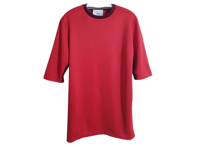 Autre Marque Dresses Red Cotton Polyester  ref.116510
