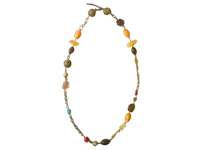 Dolce & Gabbana Long necklaces Multiple colors Metal  ref.116518