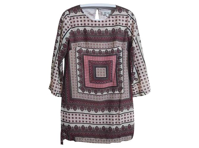 Autre Marque Dry Lake Kleid Mehrfarbig aus Polyester Mehrfarben