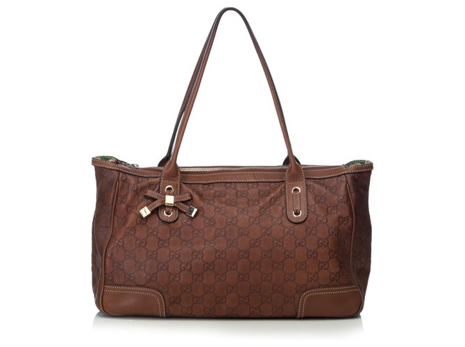 Gucci Guccissima Leather Princy Handbag 