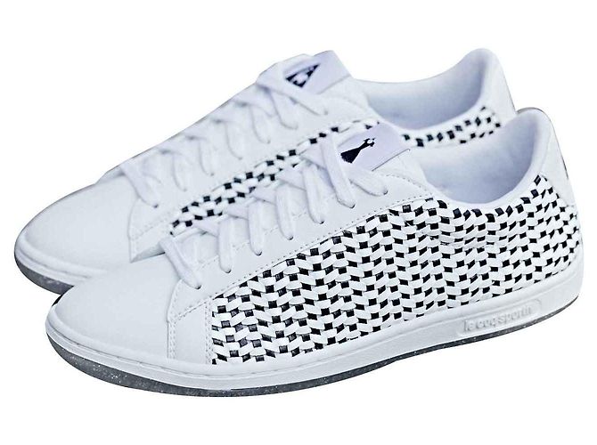 Le coq sportif Baskets Noir Blanc