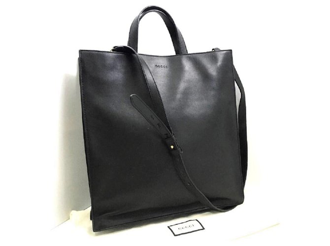 Gucci Blind for Love leather tote Black  ref.116730