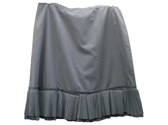 Autre Marque Skirts Light blue Polyester  ref.116826