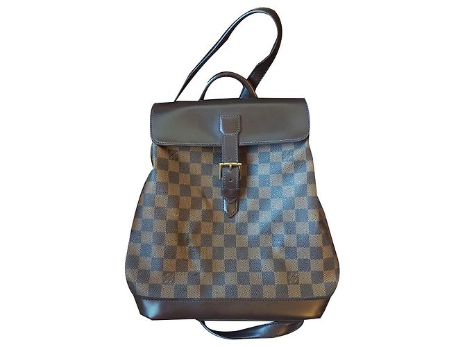 Louis Vuitton backpack soho checkered ebony