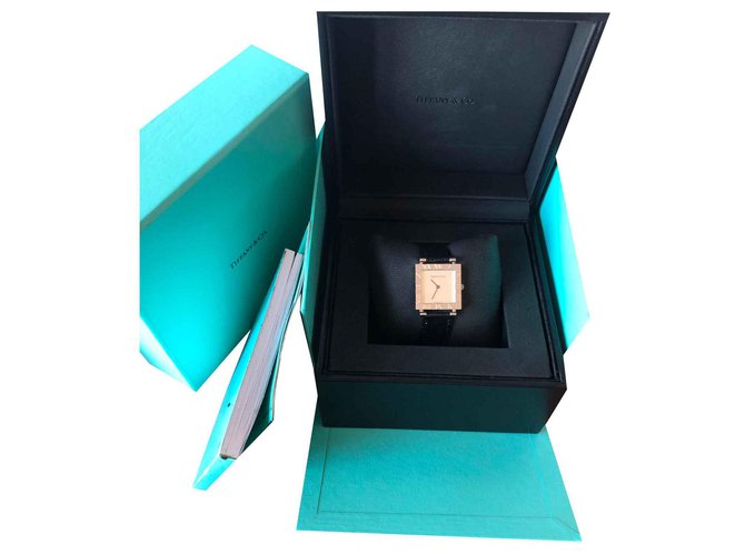 Tiffany & Co orologio Argento Argento  ref.117135