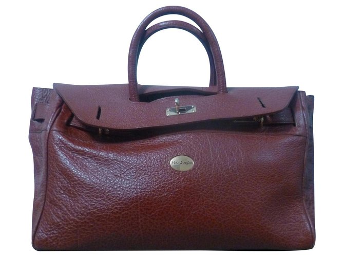 Big bag Mac Douglas model Pyla Dark brown Leather  ref.117157