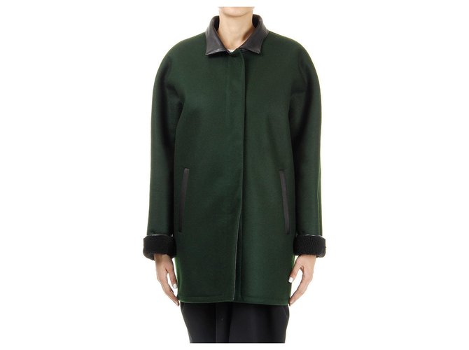 Balenciaga coat brand new Dark green  ref.117158