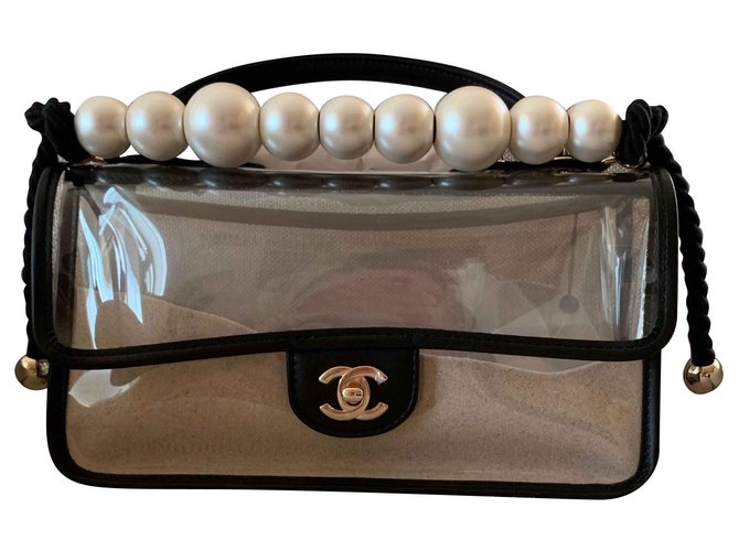 Chanel Large Pearl Handle Bag