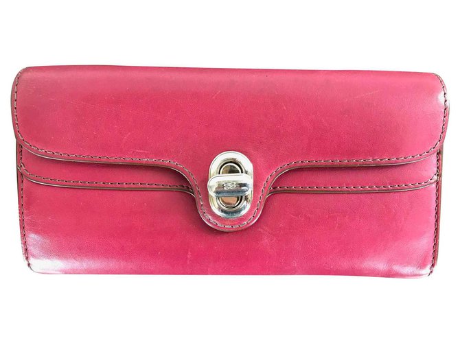 Lancel Langele Pink Leather  ref.117248