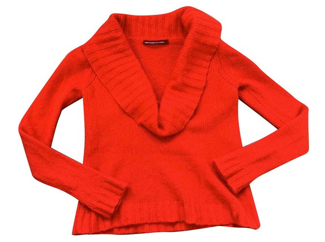 Comptoir Des Cotonniers Knitwear Red Angora  ref.117281