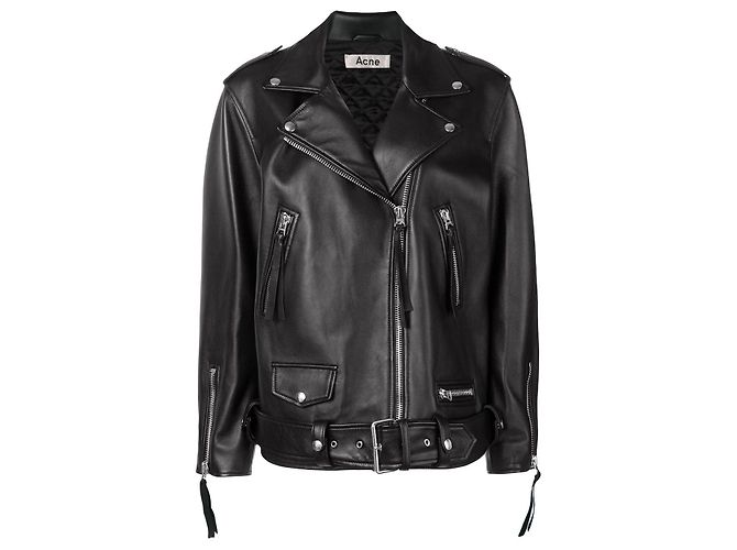 Acne Myrtle Leather Jacket