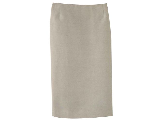 Gonna gonna PRADA in lino e cotone