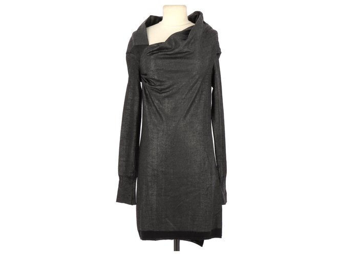 Patrizia Pepe robe Black Wool  ref.117585