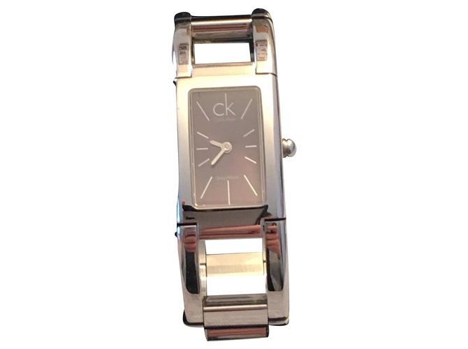Calvin Klein Feine Uhren Silber Stahl  ref.117599