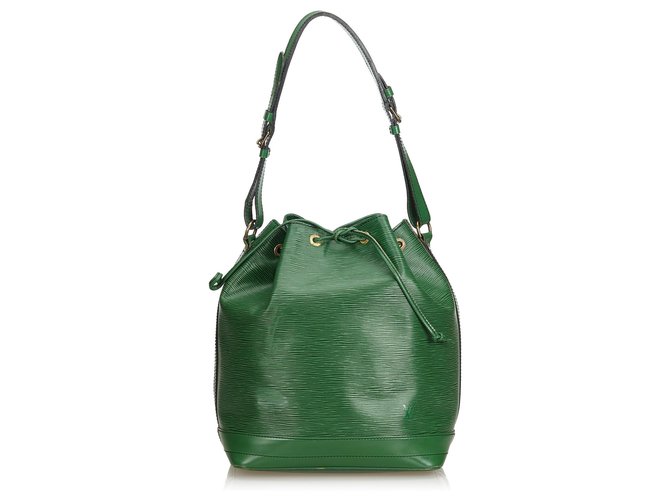 Louis Vuitton Green Epi Noe Leather  ref.117676