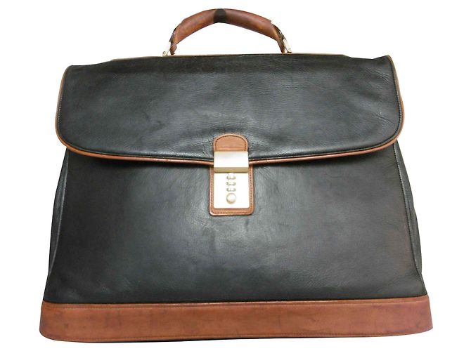Porte-documents en cuir Balenciaga