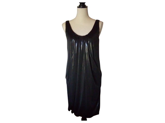 Diane Von Furstenberg Leslie Dresses Polyester Black Ref 117851