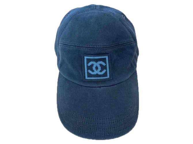 Chanel Hats Grey Cotton  ref.117999