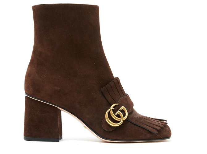 suede gucci boots