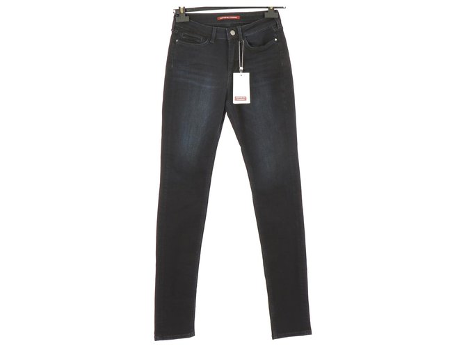 Comptoir Des Cotonniers Jeans Blu navy Cotone  ref.118066