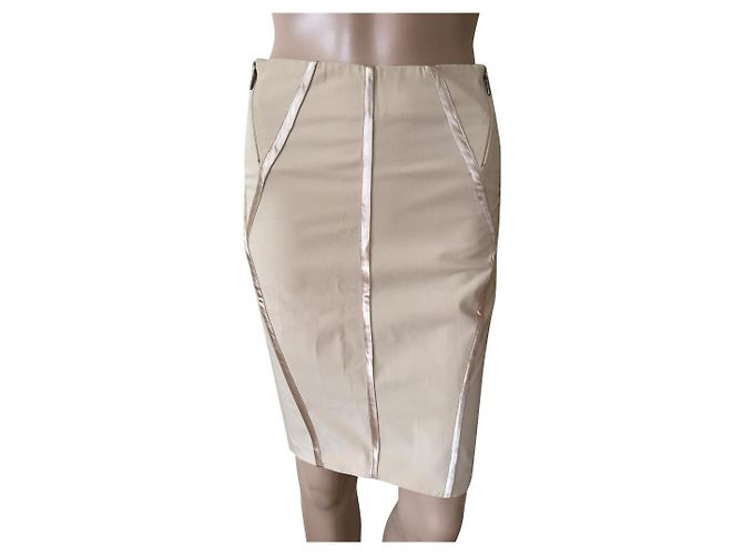 Pinko Rock cremefarben Polyamid Roh 