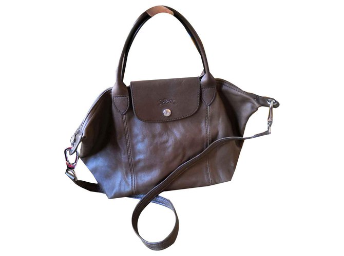 longchamp dark brown