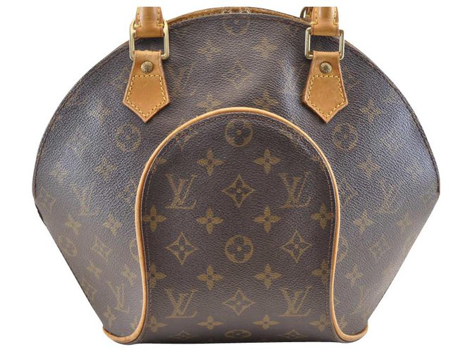 Louis Vuitton Ellipse PM16 Brown Cloth  ref.118674
