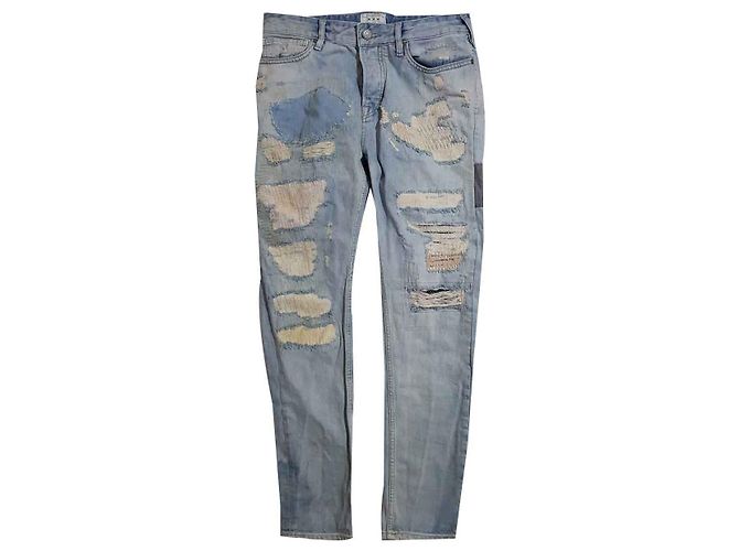 Jeans blu uomo Scotch and Soda distressed