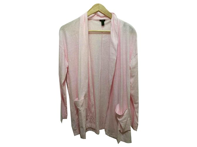 Giacca J.Crew rosa in misto cotone con collo a scialle