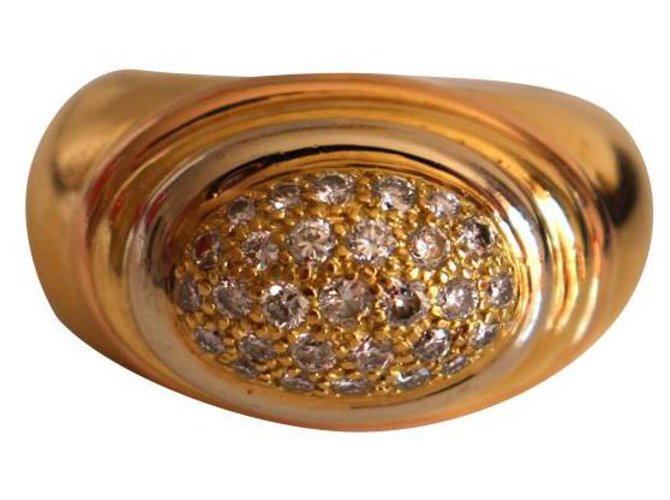 Autre Marque Godron Golden Gelbes Gold  ref.118888