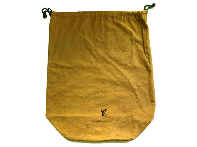 Louis Vuitton Dust bag Brown Cotton  ref.119071