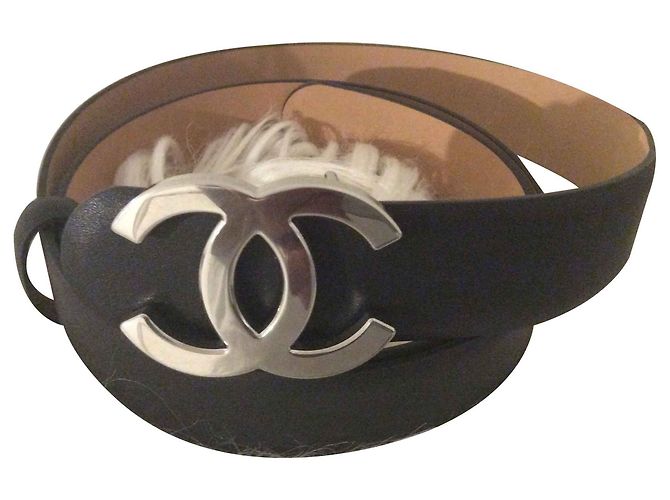 Chanel Belts Black