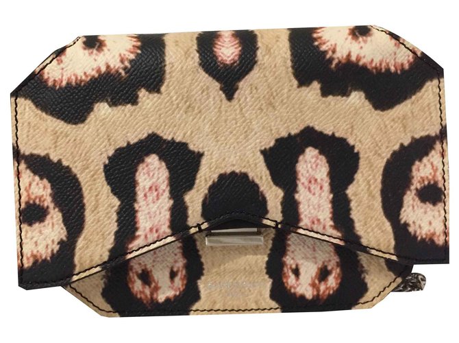 Givenchy Bow cut Cuir Multicolore  ref.119280