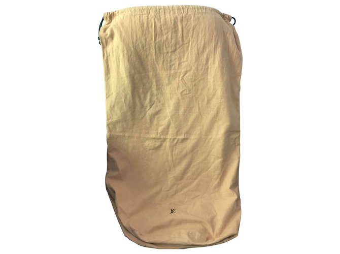 Louis Vuitton dustbag Brown Cotton  ref.119344