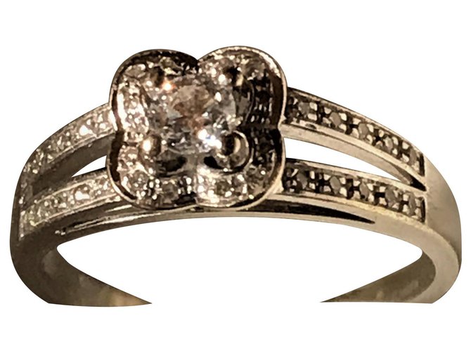 Ring der Marke MAUBOUSSIN Model Chance of Love 2 Silber Weißgold  ref.119346