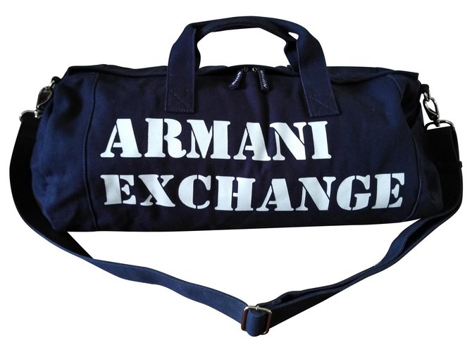 armani exchange travel bag
