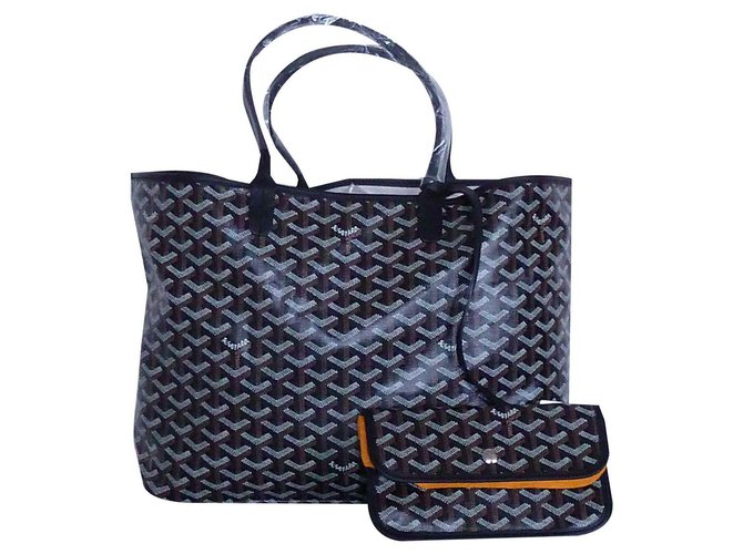 Goyard, Bags, Goyard Louis Pm Tote Bag In Blue