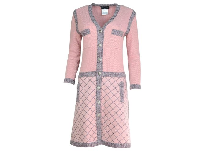Chanel Runway Fall 2015 Pink Multiple colors Silk Cashmere Mohair  ref.119679