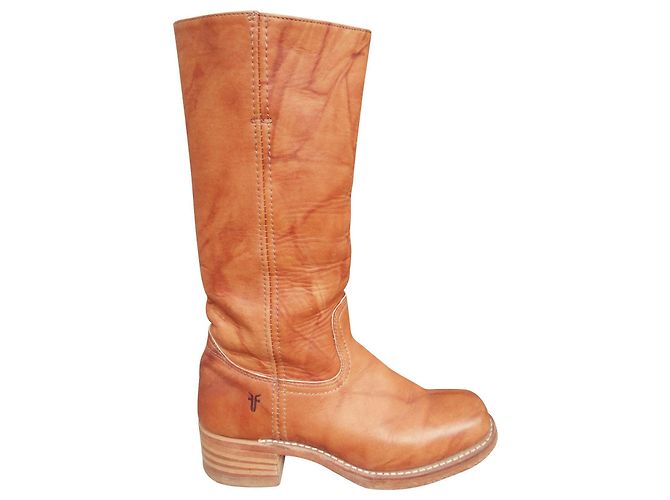 Frye boots Campus model 14Saddle finish