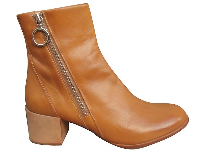 Rag & Bone leather ankle boots caramel size 36