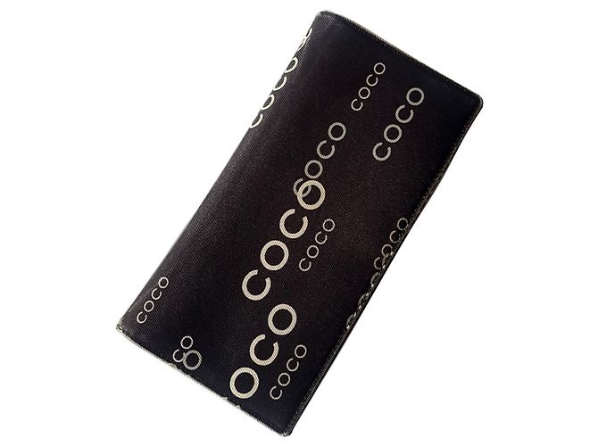 Portfolio chanel coco limited edition Black Dark brown