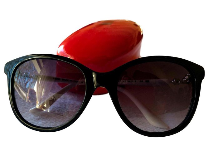 moschino black sunglasses