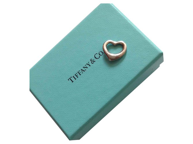 Tiffany & Co Offenes Herz, ELSA PERETTI, Geld. Silber  ref.120130