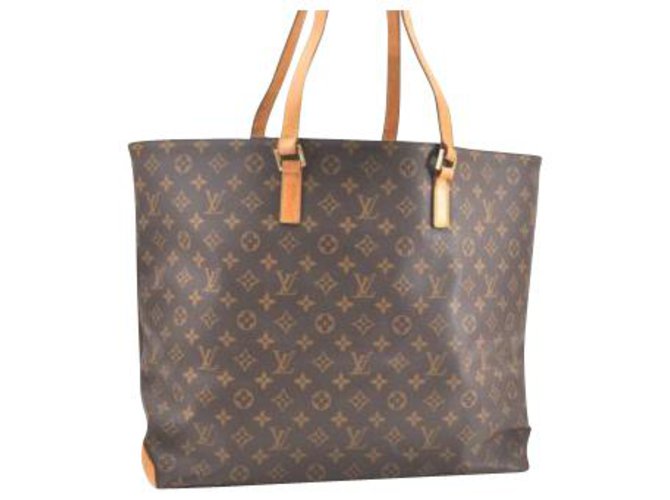 Louis Vuitton Cabas Alto Brown Cloth  ref.120144