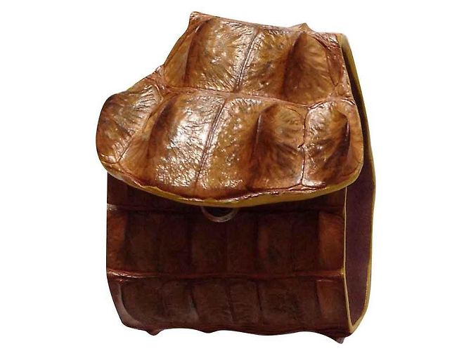 Autre Marque maison vigne - CROCO CARAMELO PUNHO.
