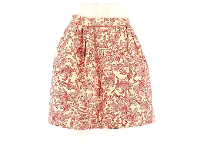 Cotélac Falda elegante Burdeos