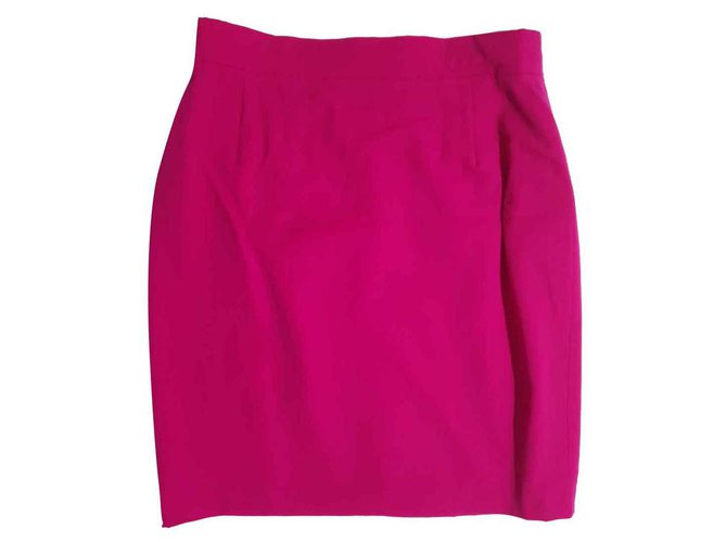 Laurèl Skirts Purple Polyester Wool Elastane  ref.120260