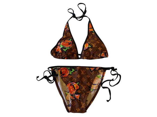 Louis Vuitton Badebekleidung Braun